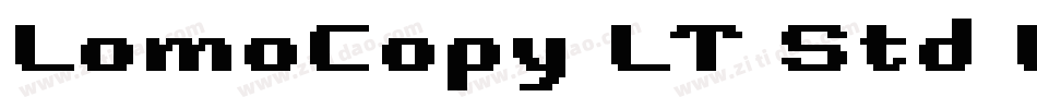 LomoCopy LT Std Lite字体转换